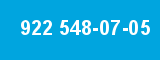 922 548-07-05